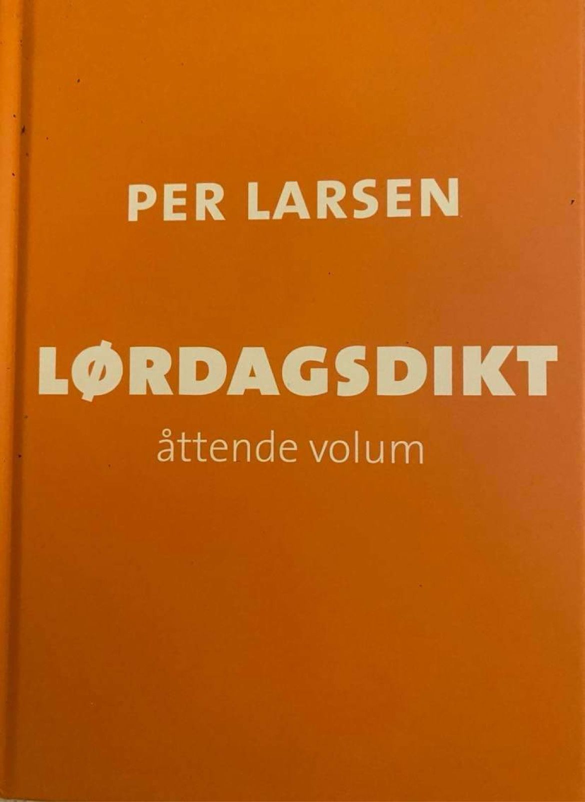 Lørdagsdikt. Åttende volum