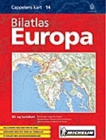 Bilatlas Europa : bil- og turistkart med tegnforklaring på norsk = tourist map: legend in English = Touristenkarte: Deutsche Zeihcenerklärung = carte touristique: légende en francais