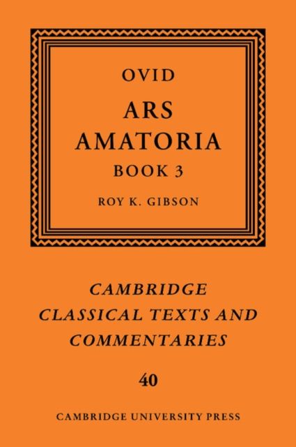Ovid: Ars Amatoria, Book III