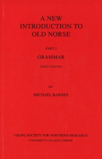 Forsidebilde av New Introduction to Old Norse : Part 1: Grammar