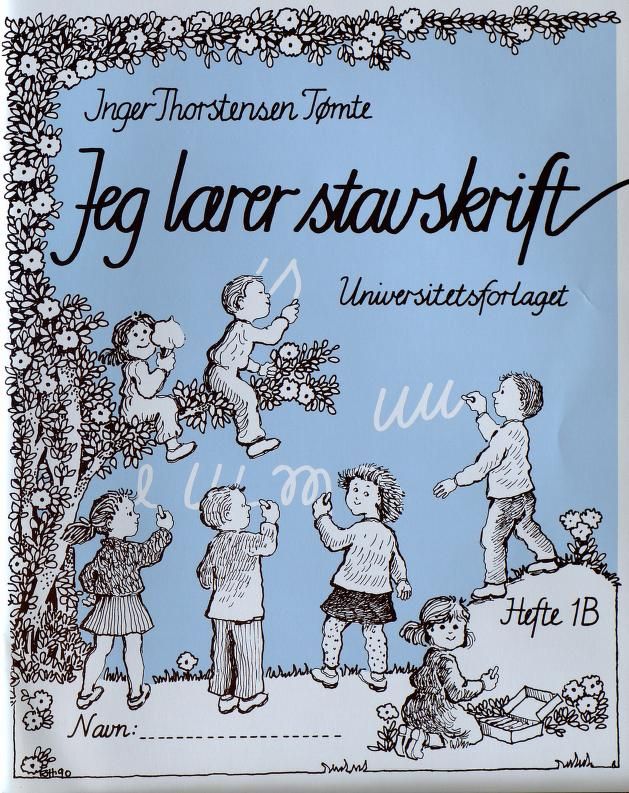 Jeg lærer stavskrift : hefte 1B