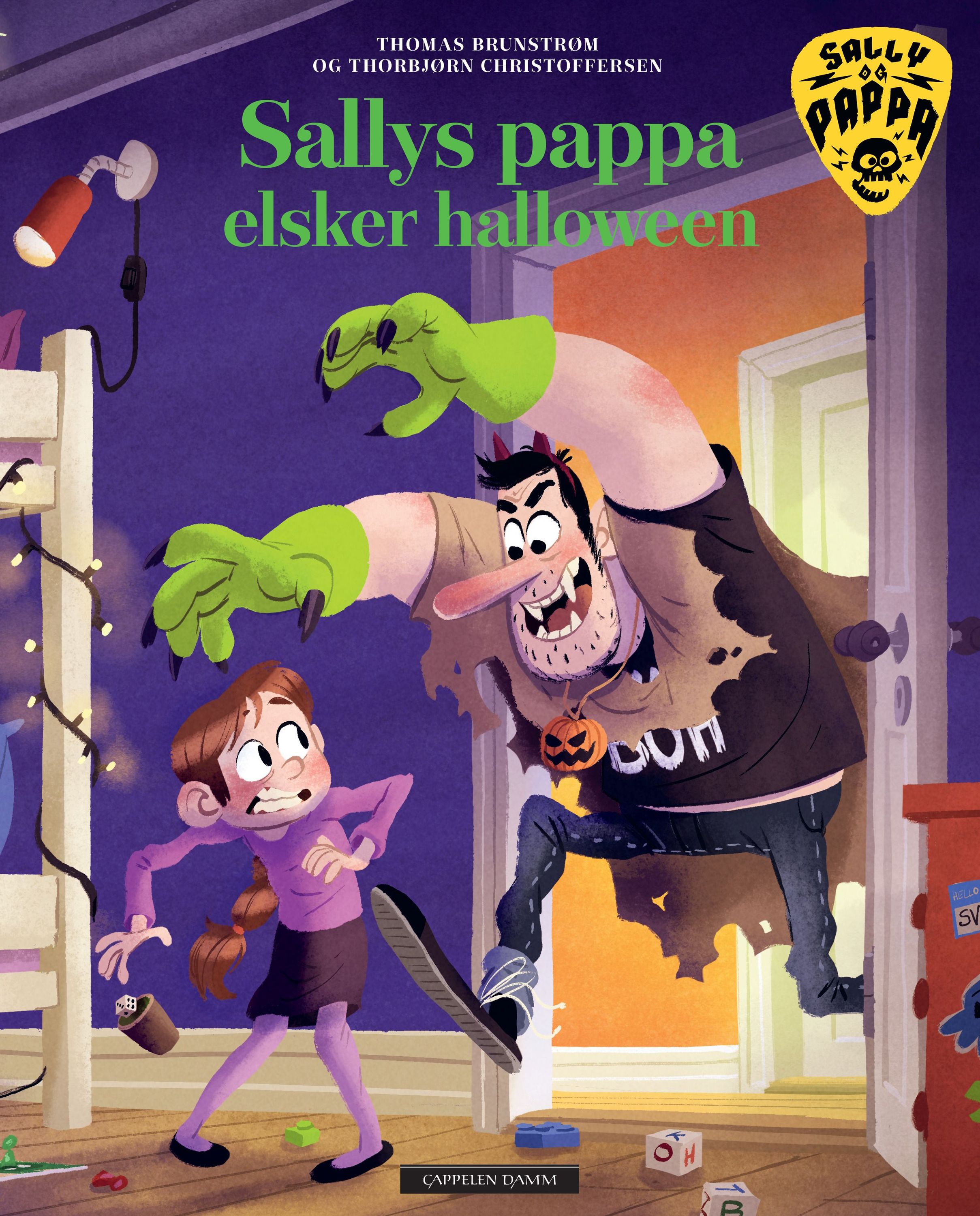 Forsidebilde av Sallys pappa elsker Halloween
