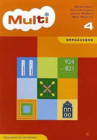 Multi 4 : oppgåvebok : matematikk for barnesteget