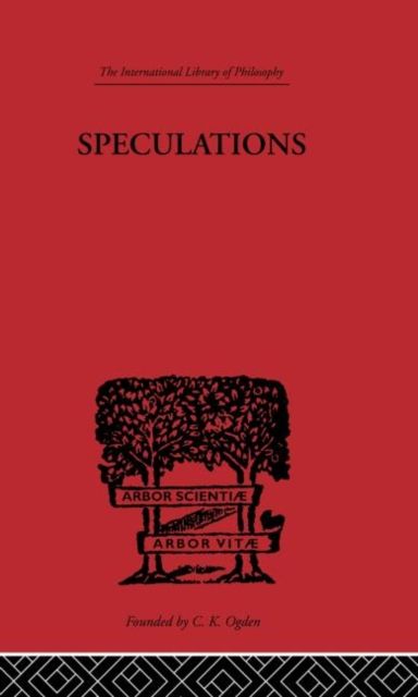 Speculations : Essays on Humanism and the Philosophy of Art