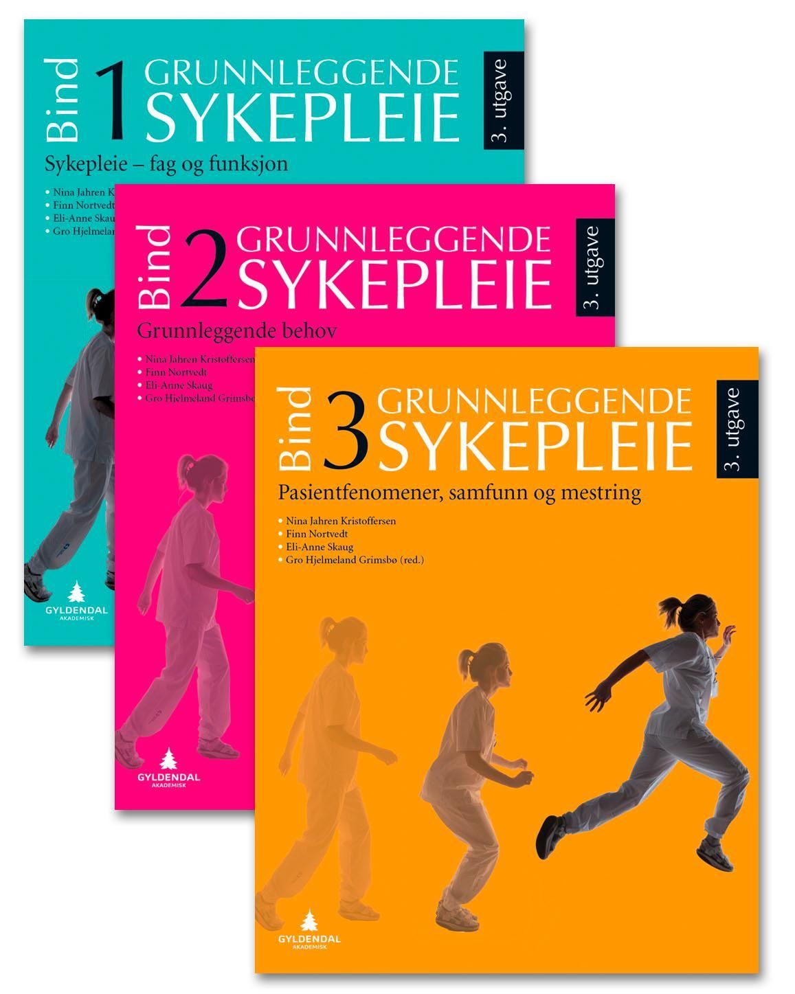 Grunnleggende sykepleie bind 1-3