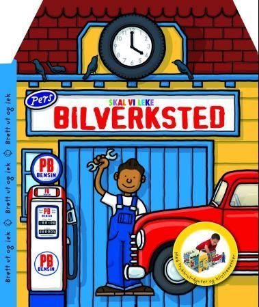 Pers bilverksted : med trykk-ut-figurer og klistremerker