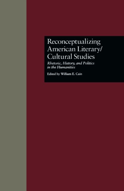 Reconceptualizing American Literary/Cultural Studies : Rhetoric, History, and Politics in the Humanities