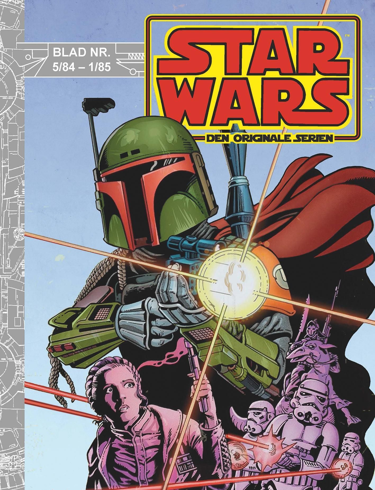 Forsidebilde av Star Wars : den originale serien. [Blad nr. 5/84-1/85]