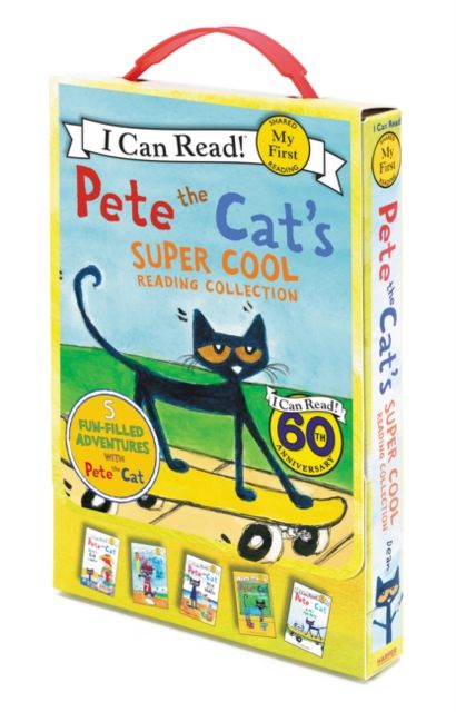 Pete the Cat's Super Cool Reading Collection : A Box of 5 I Can Read Favorites for Beginner Readers