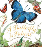 A butterfly is patient