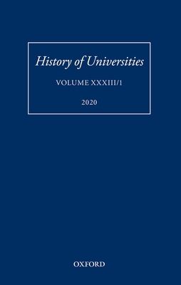 History of Universities : Volume XXXIII/1