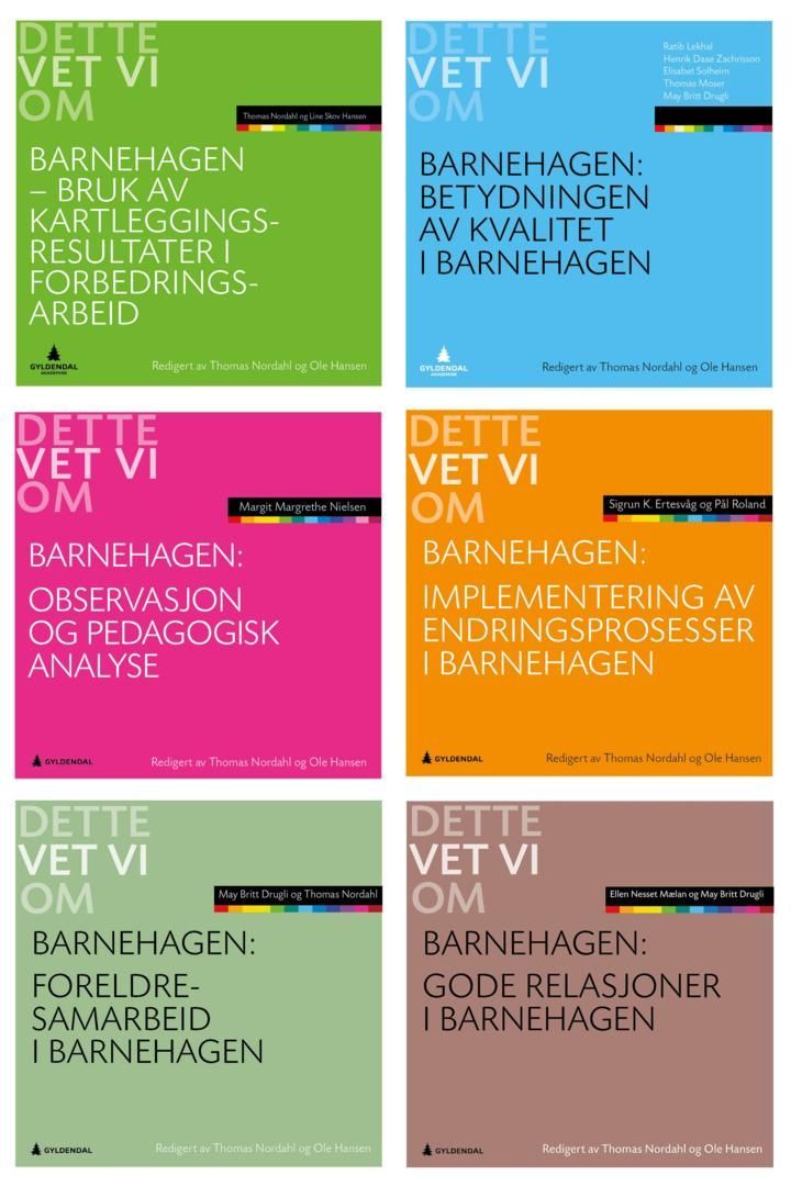 Dette vet vi om barnehagen : samlepakke 1