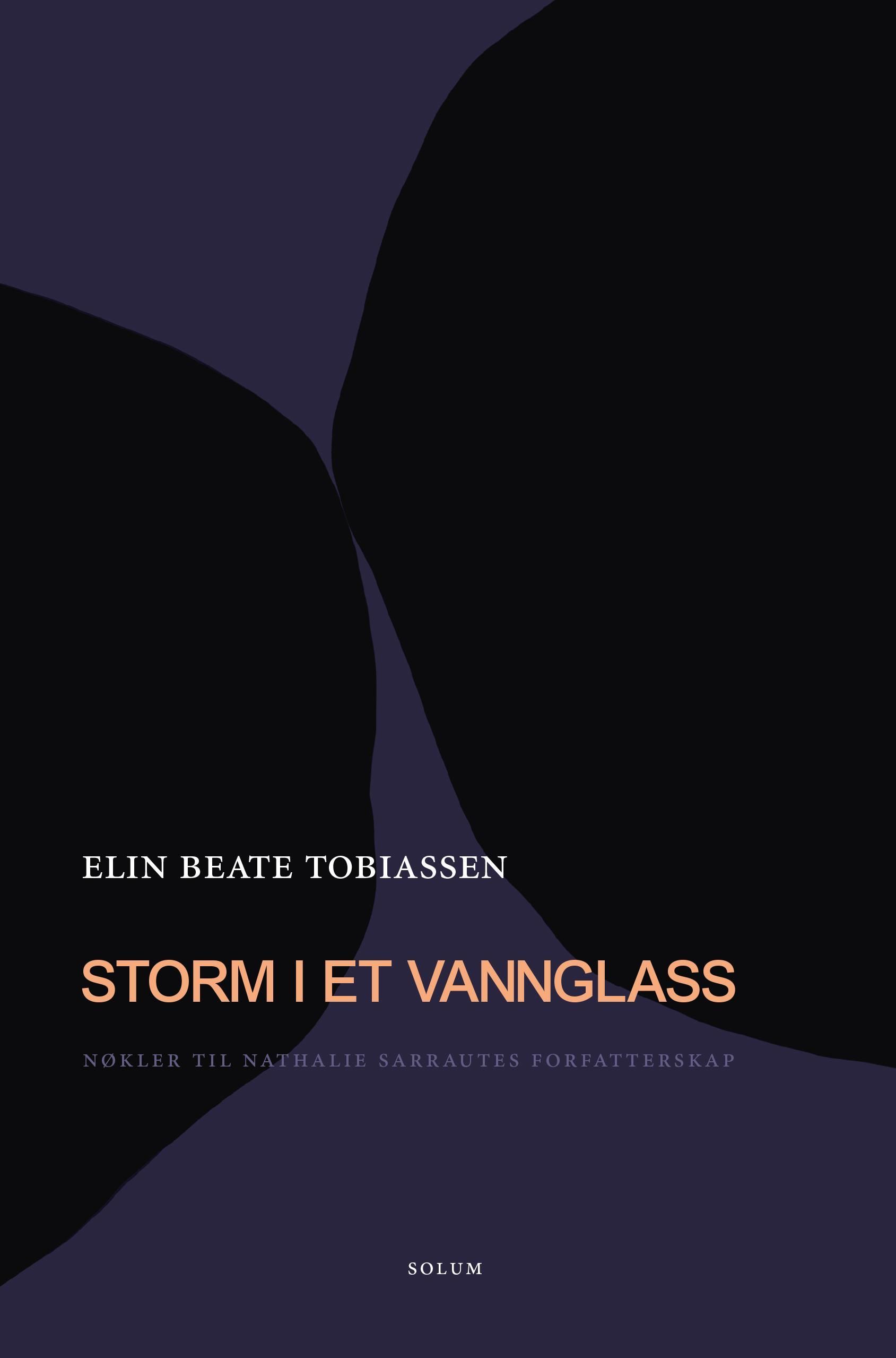 Storm i et vannglass : nøkler til Nathalie Sarrautes forfatterskap
