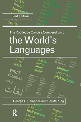 Forsidebilde av The Routledge Concise Compendium of the World's Languages