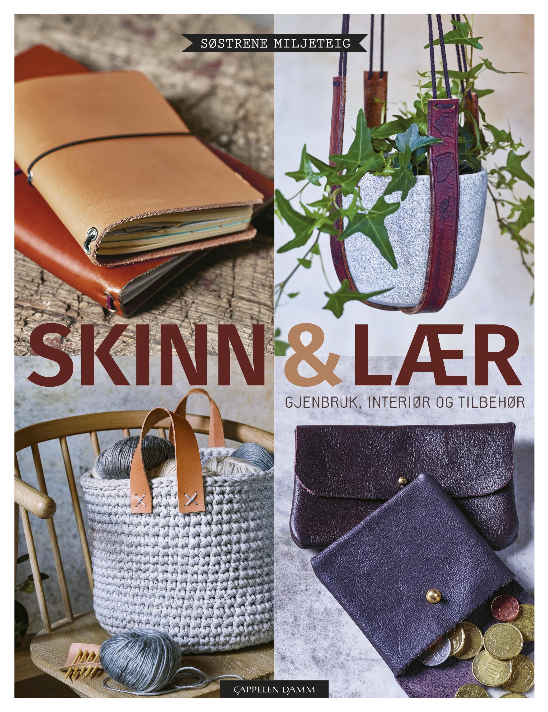 Skinn & lær : gjenbruk, interiør og tilbehør