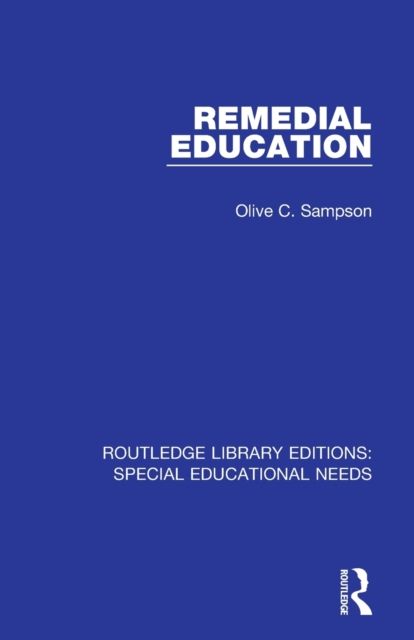 Remedial Education