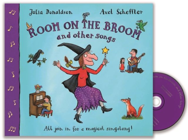 Room on the Broom and Other Songs Book and CD
