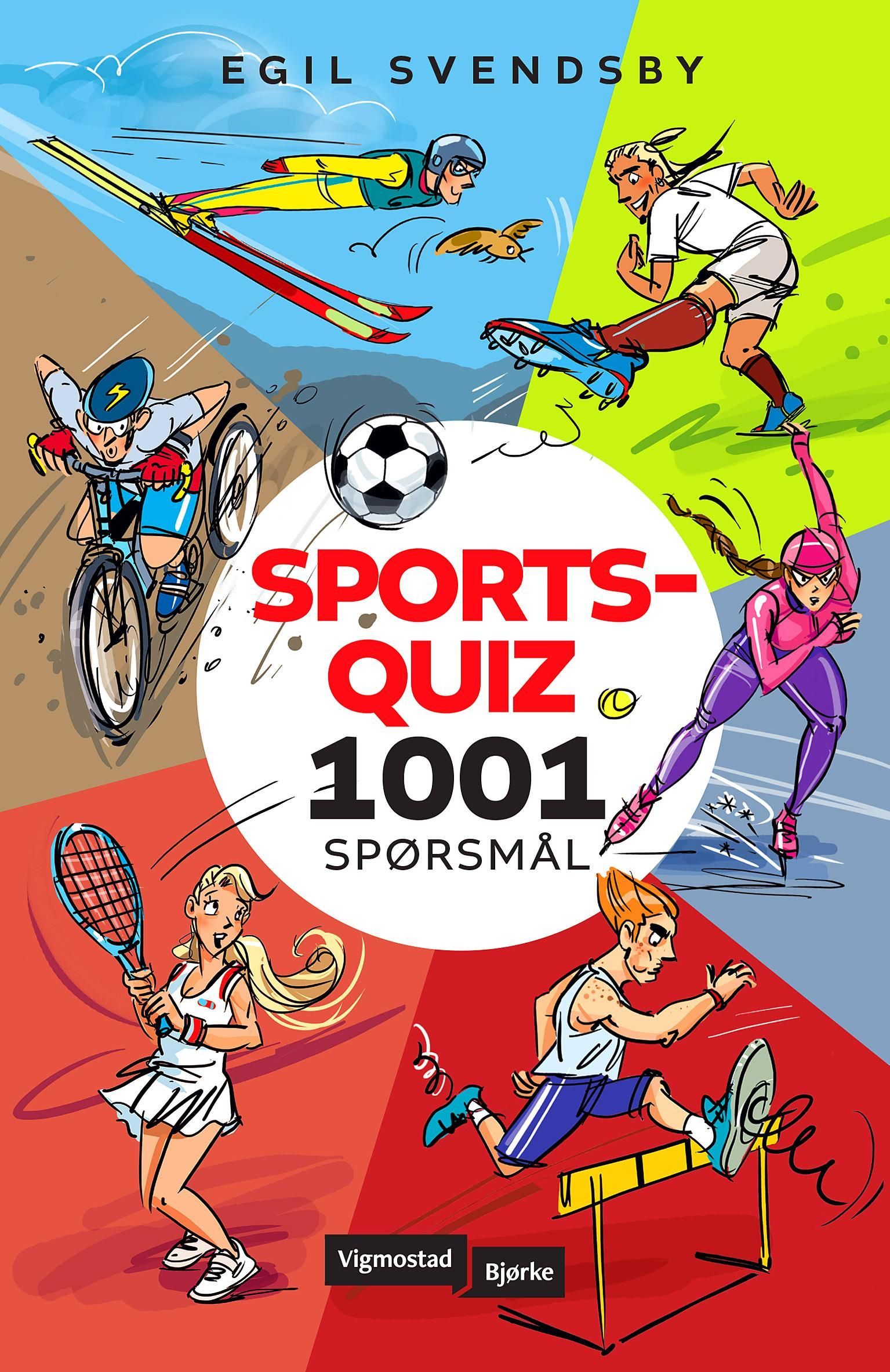 Sportsquiz : 1001 spørsmål