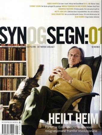 Syn og segn. Hefte 1-2010 : tidsskrift for kultur, samfunn og politikk