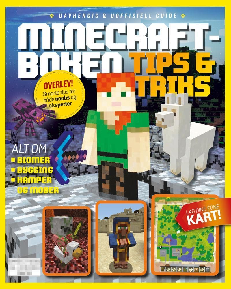 Minecraft-boken : tips & triks