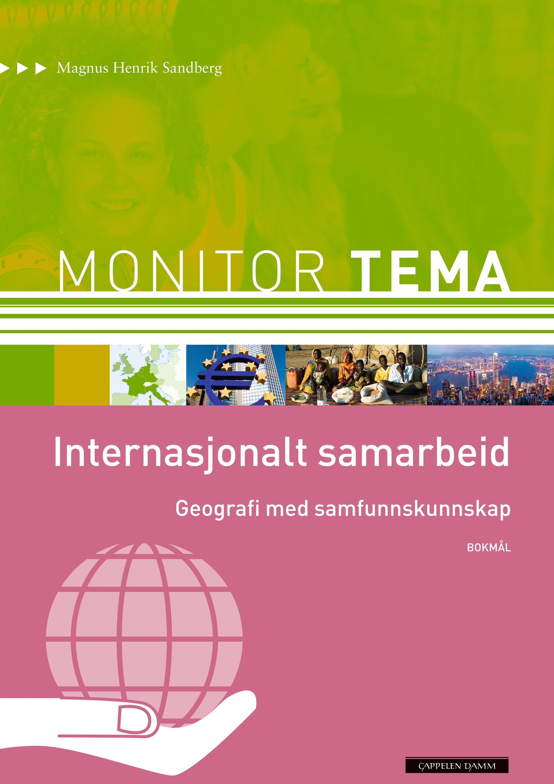 Forsidebilde av Monitor tema : geografi - internasjonalt samarbeid : geografi med samfunnskunnskap