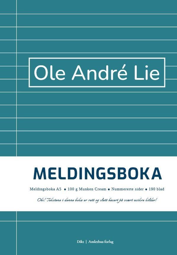 Meldingsboka : dikt