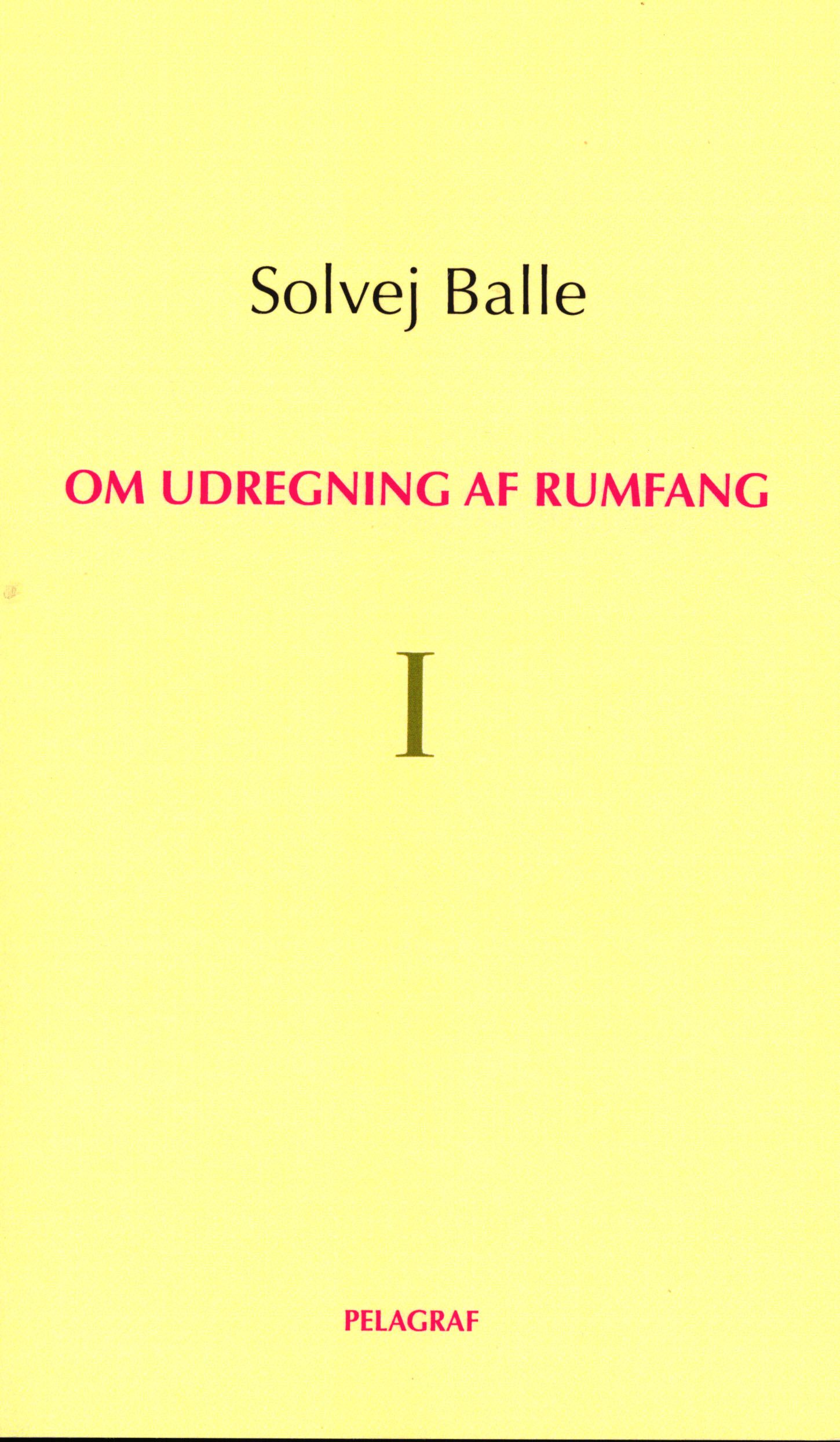 Om udregning af rumfang. 1