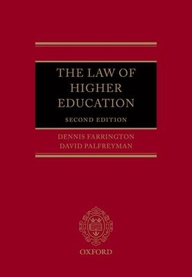 The Law of Higher Education