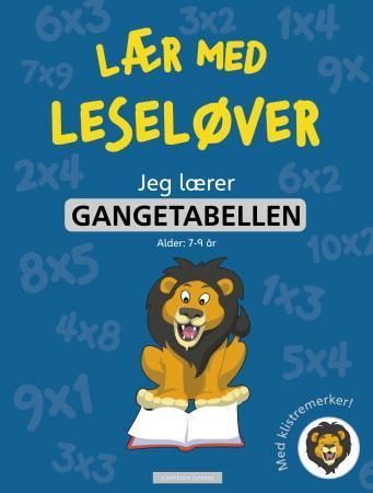 Jeg lærer gangetabellen : lær med Leseløver