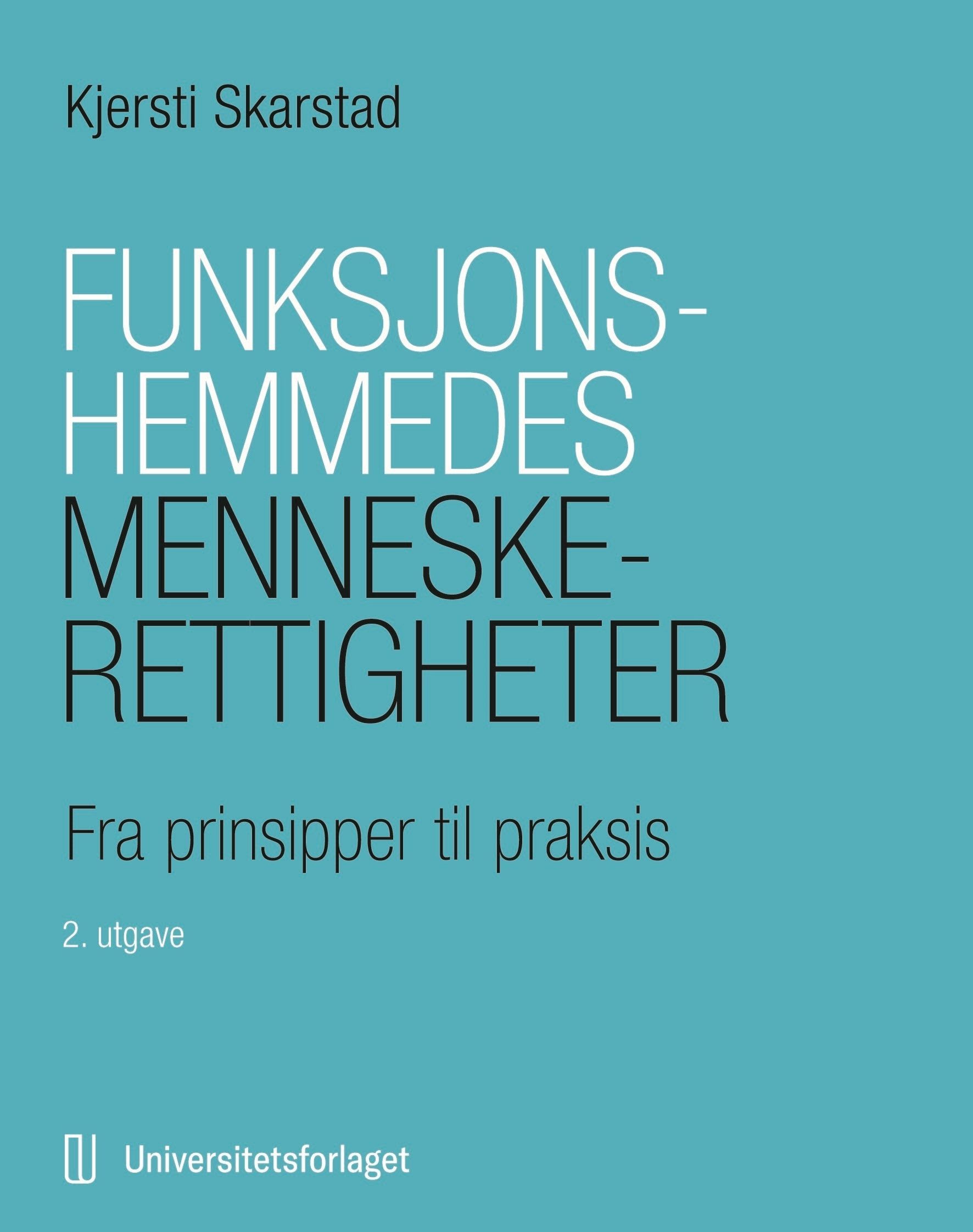 Funksjonshemmedes menneskerettigheter : fra prinsipper til praksis