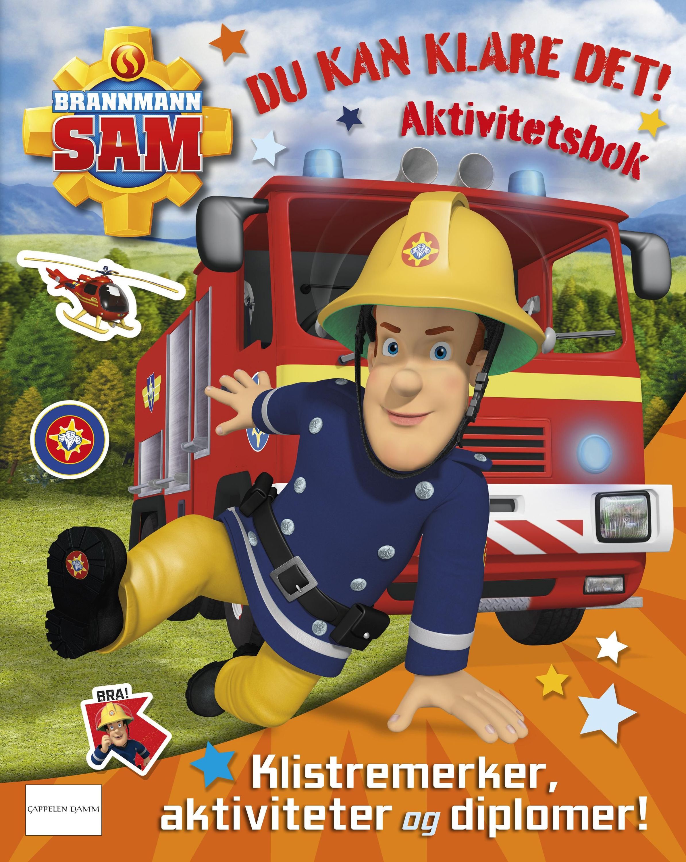 Brannmann Sam : du kan klare det! Aktivitetsbok med klistremerker!