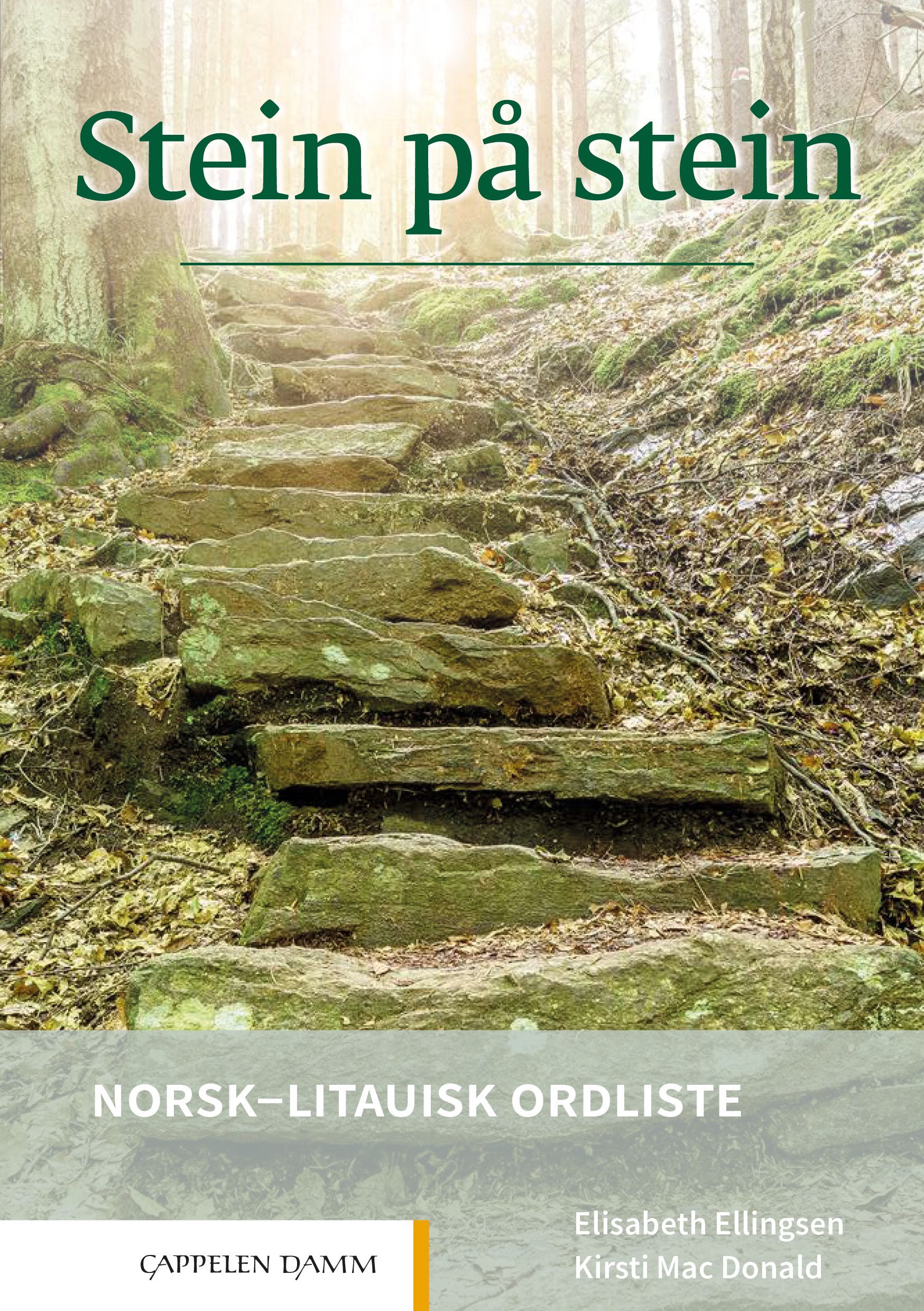 Stein på stein. Norsk-litauisk ordliste