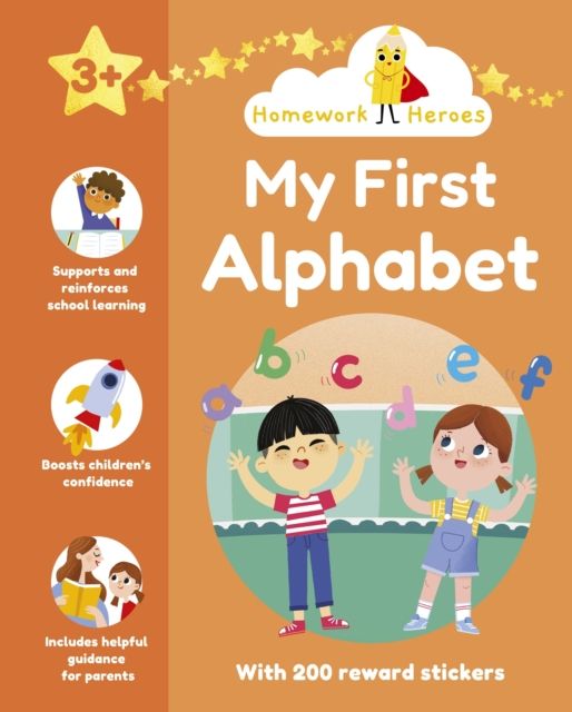 Forsidebilde av Homework Heroes: My First Alphabet : With 200 Reward Stickers