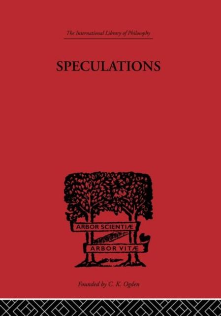 Speculations : Essays on Humanism and the Philosophy of Art