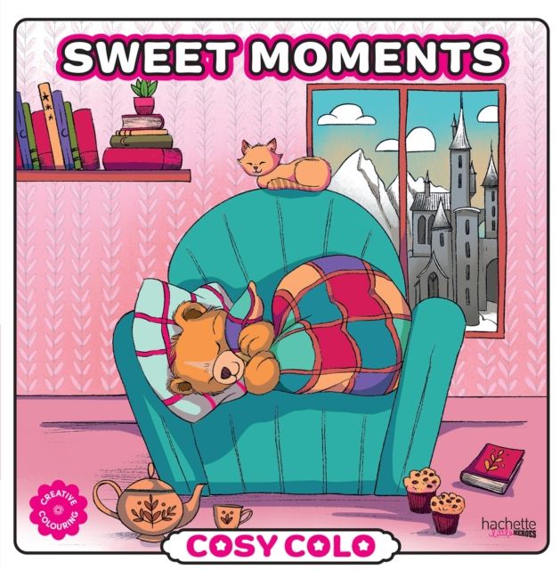 Sweet Moment - Cosy Colo : A creative colouring book to unwind with adorable animals and cosy moments