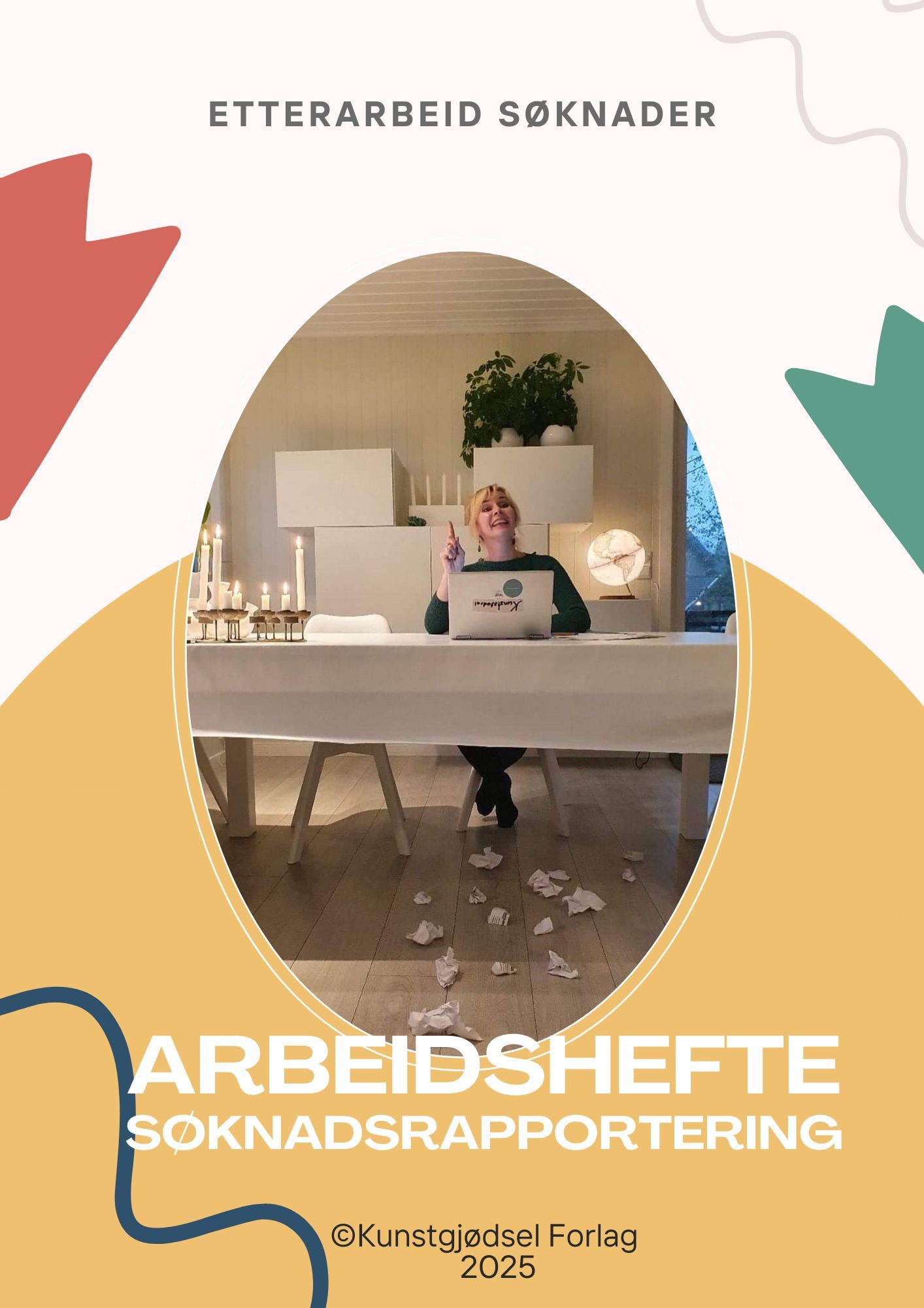 Forsidebilde av Arbeidshefte søknadsrapportering