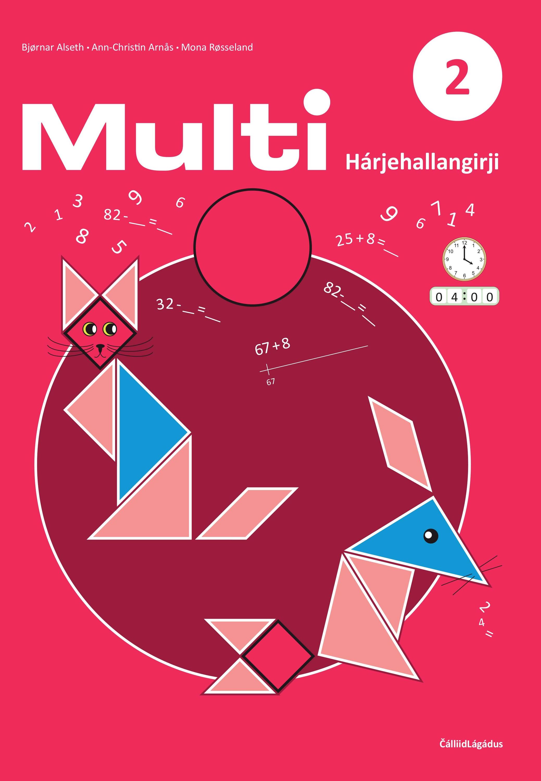 Multi 2, 3. deaddileapmi : matematihkka mánáiddássái. Hárjehallangirji
