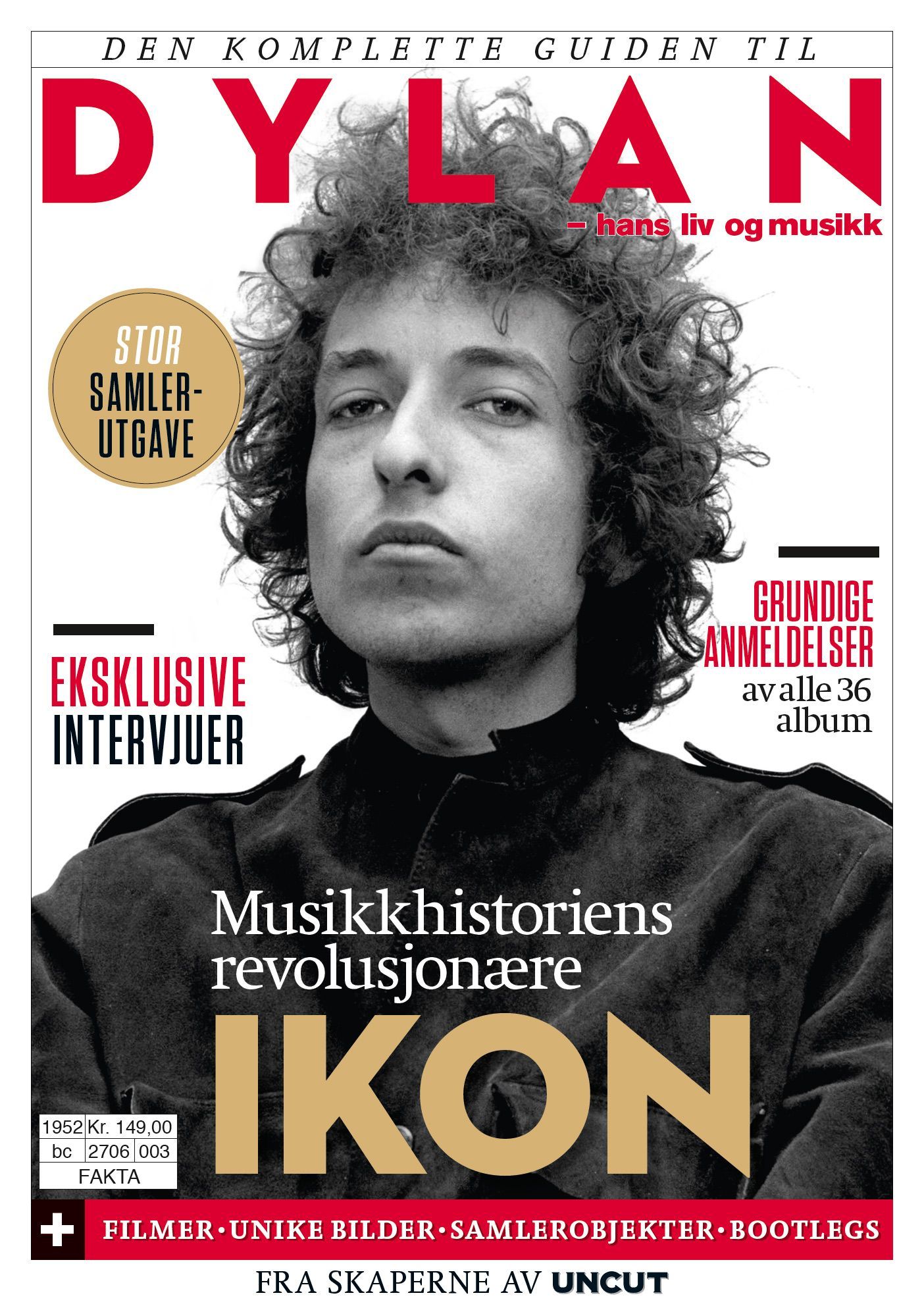 Den komplette guiden til Dylan : hans liv og musikk