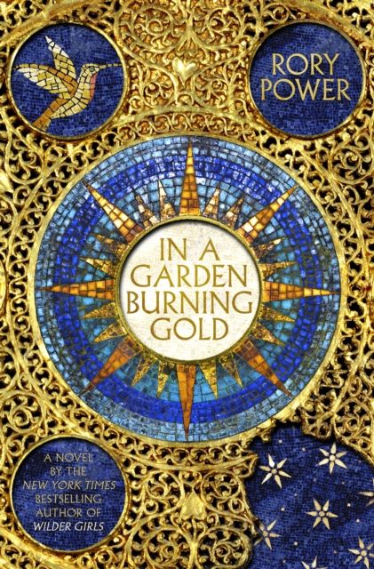 In a garden burning gold