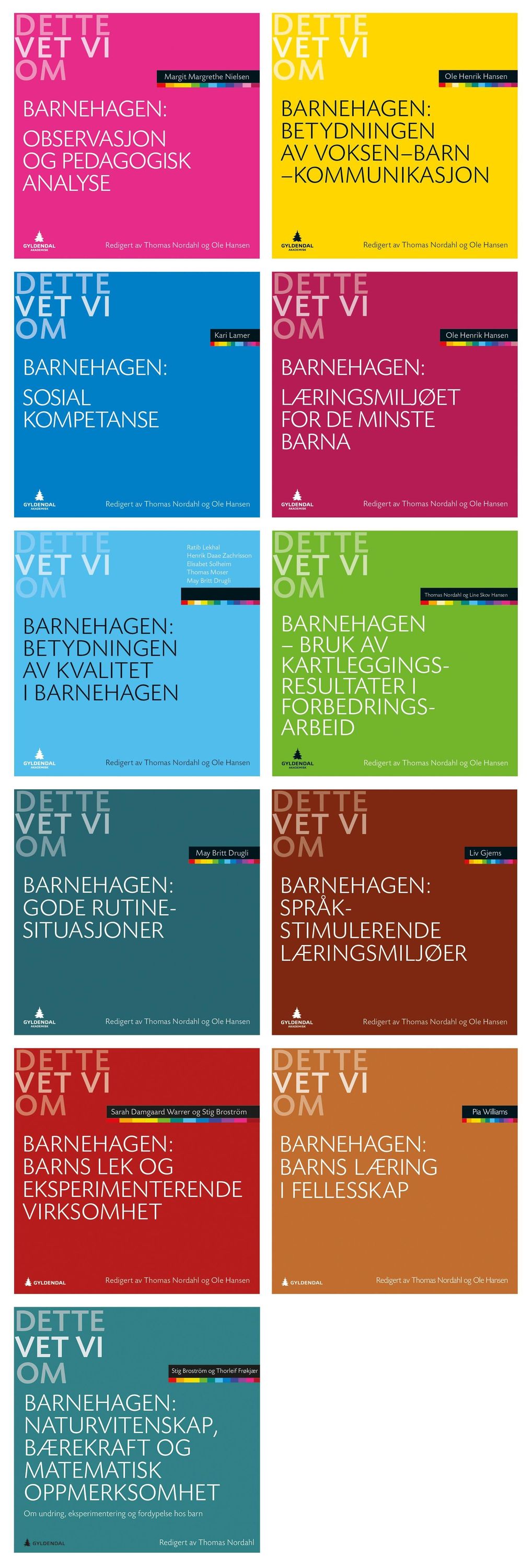 Dette vet vi om barnehagen : samlepakke