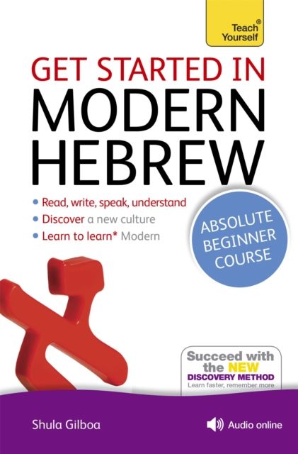 Forsidebilde av Get Started in Modern Hebrew Absolute Beginner Course : (Book and audio support)