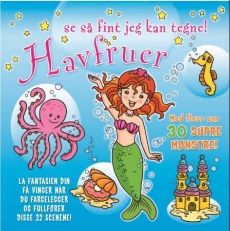 Havfruer : se så fint jeg kan tegne!