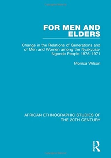 For Men and Elders
