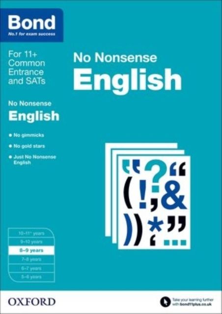 Bond: English: No Nonsense : 8-9 years