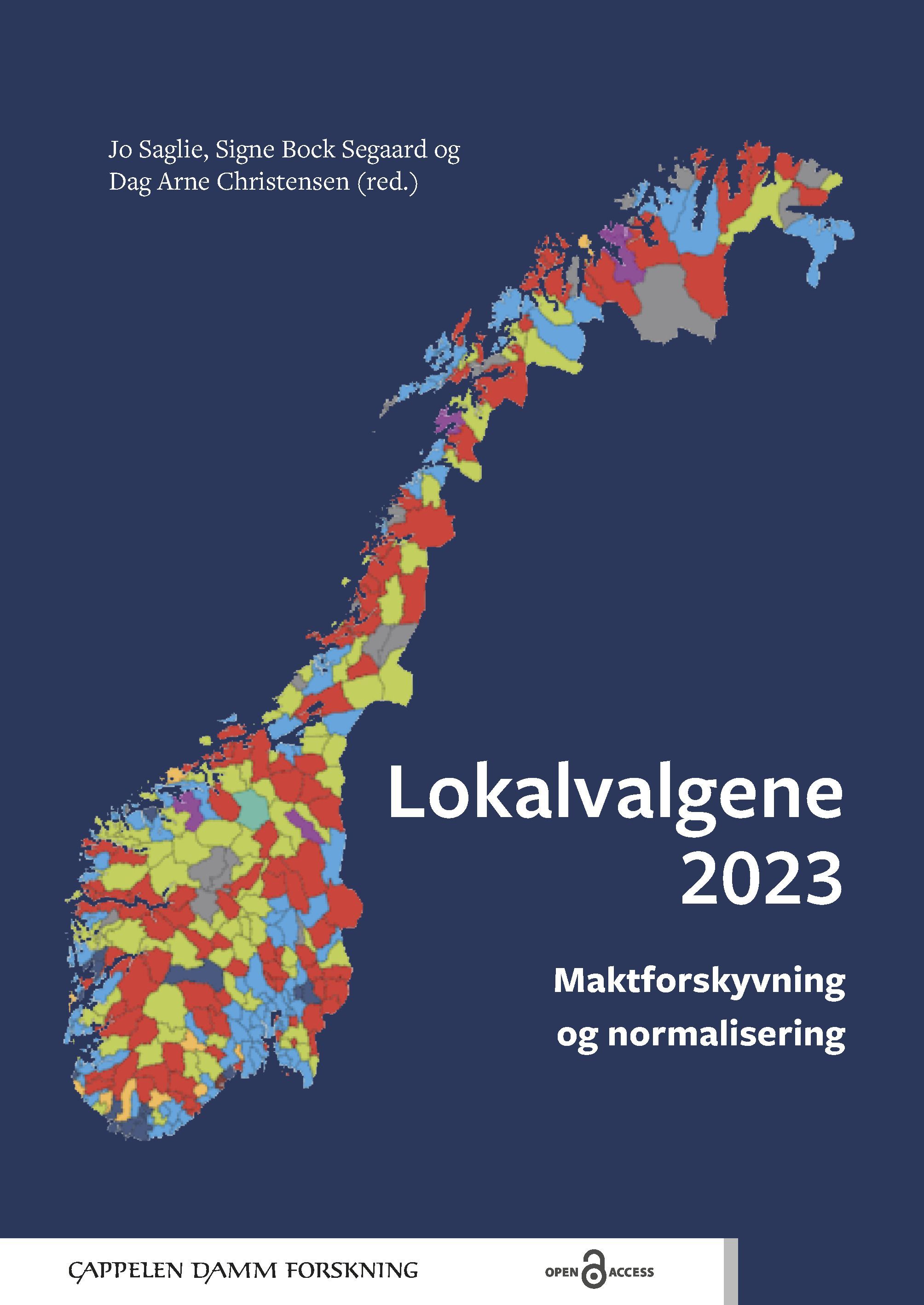 Lokalvalgene 2023 : maktforskyvning og normalisering