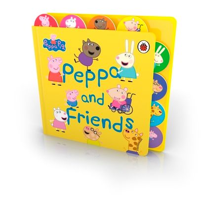 Peppa Pig: Peppa and Friends : Tabbed Board Book