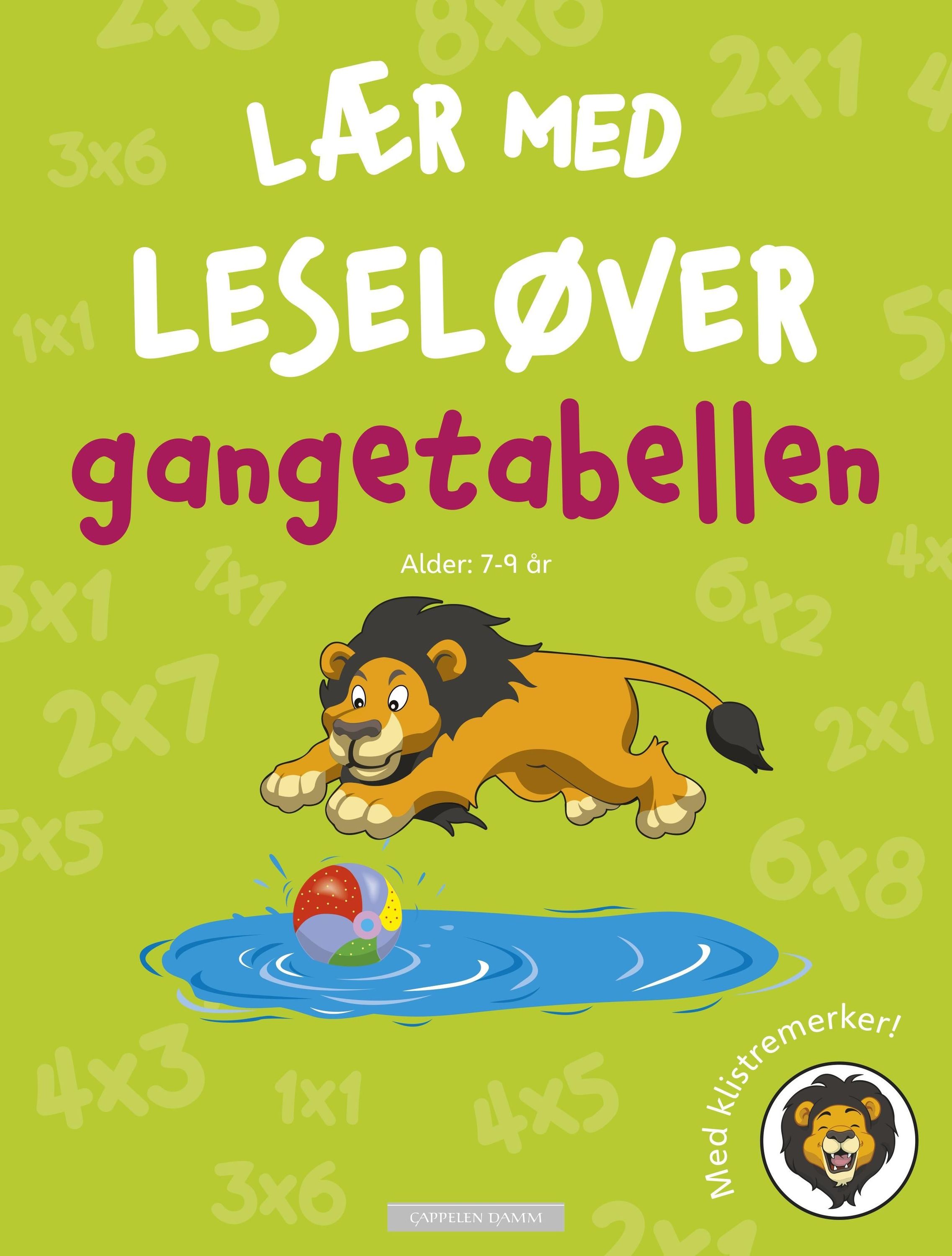 Gangetabellen : lær med leseløver