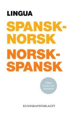 Lingua : spansk-norsk, norsk-spansk ordbok
