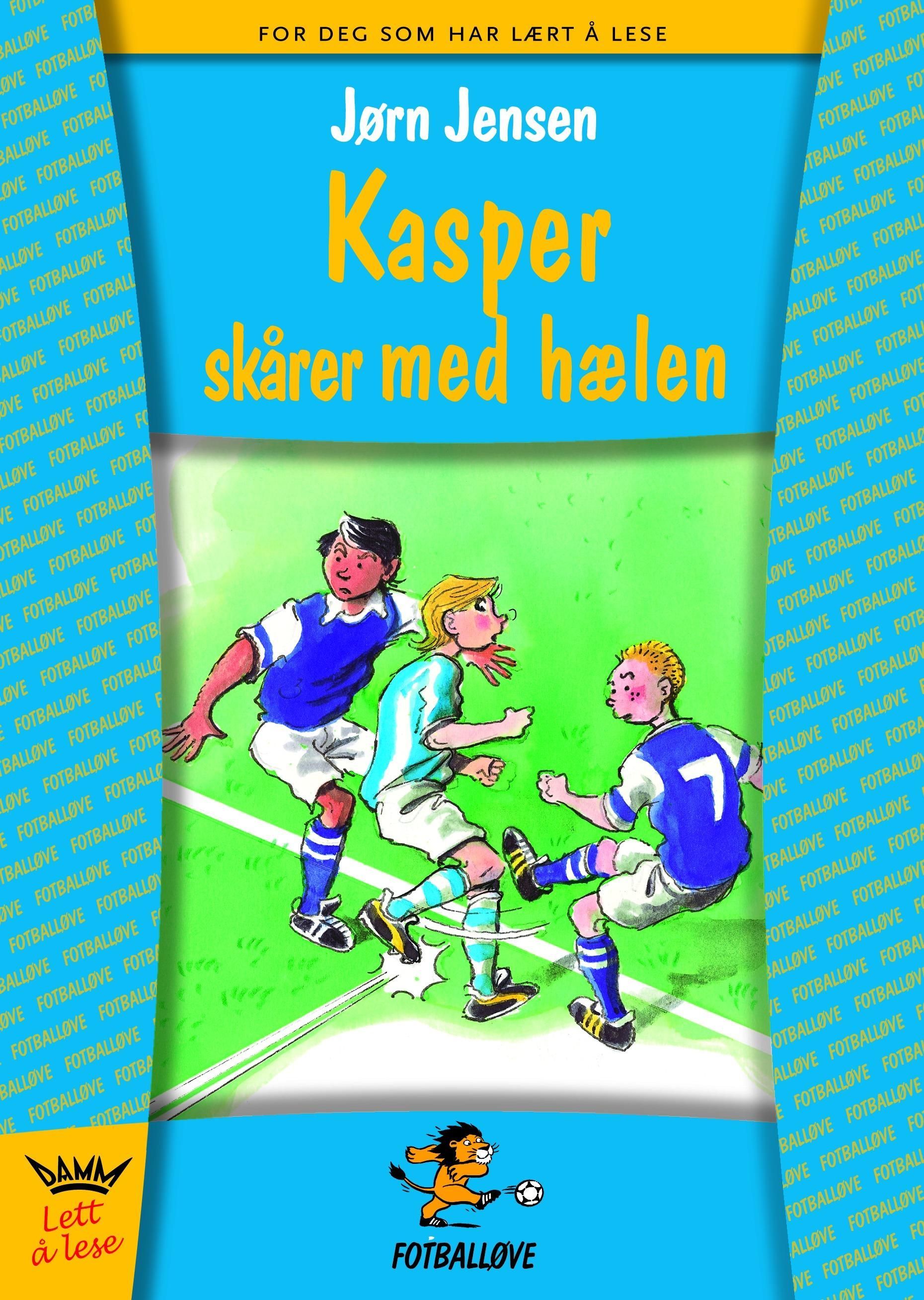 Forsidebilde av Kasper skårer med hælen