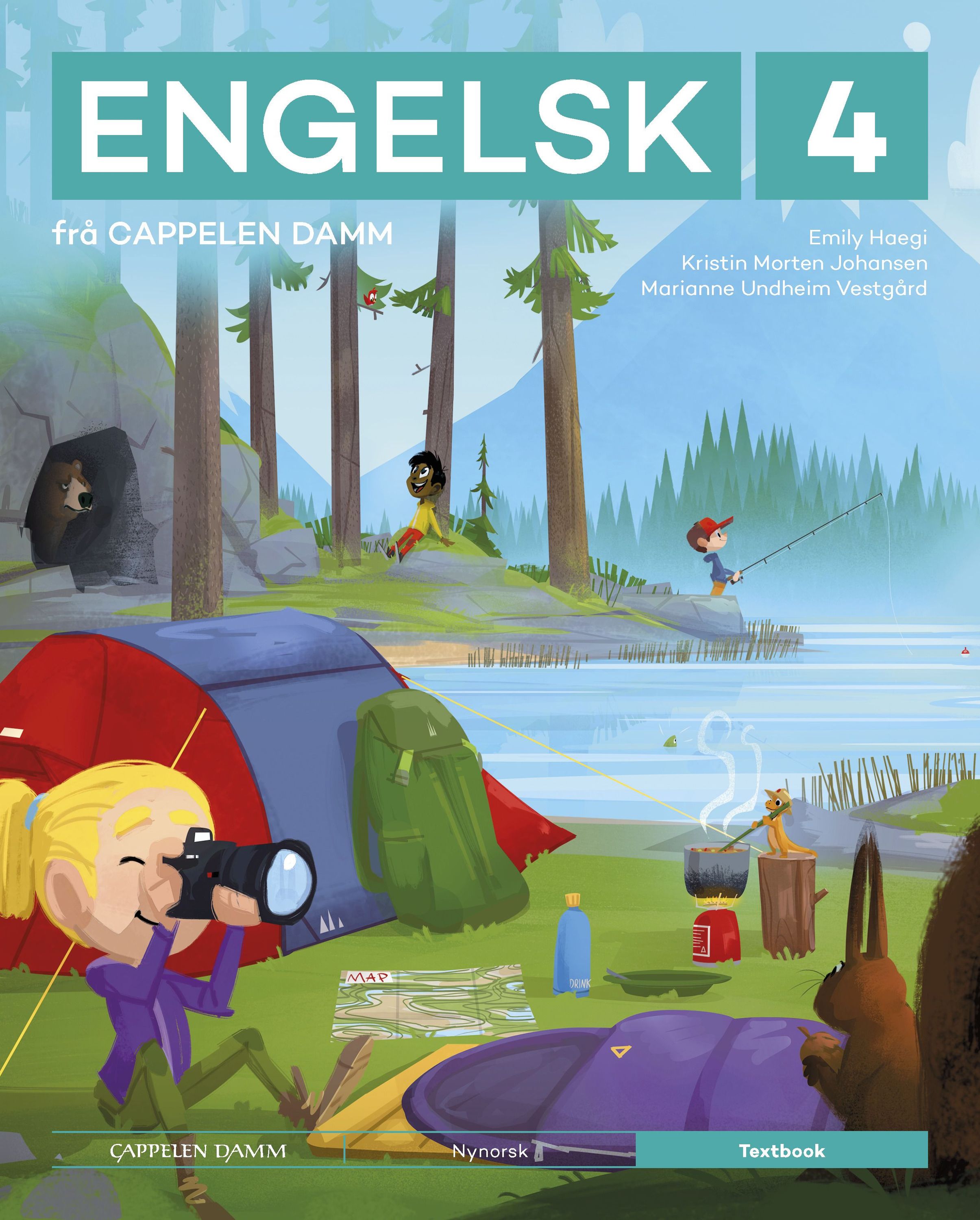 Engelsk 4 frå Cappelen Damm. Textbook